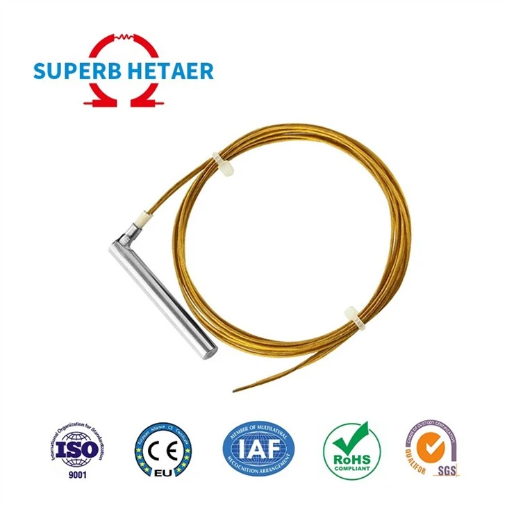 Cartridge Heater With Internal Thermocouple